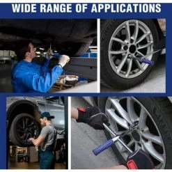 DONTODENT Kreuzschlüssel,Radschlüssel Mit 2 Stecknüssen (4 Größen) 17 Mm,19 Mm,21 Mm,22 Mm Für Die Montage Und Demontage Von Autoreifen -Schlüssel Shop 34037079 3