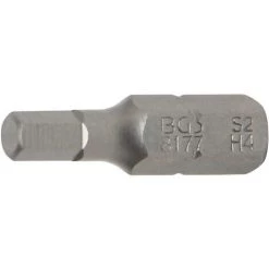 BGS Technic Bit | Antrieb Außensechskant 6,3 Mm (1/4") | Innensechskant 4 Mm