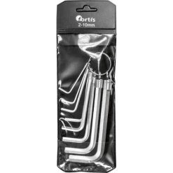 Fortis Winkelschraubendr.-Stz.9tlg. 2-10