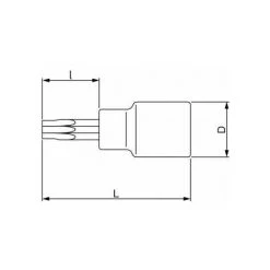 Bahco 1/4 Schraubendreher-Einsatz Für TORX PLUS-Schrauben, 40 mm -Schlüssel Shop 35604450 3