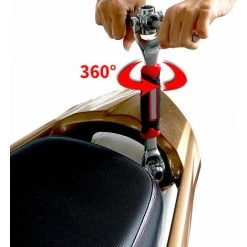 THSINDE Steckschlüssel Universal Autoreparatur Metrische Schraubenschlüssel 48 In 1 Keilschrauben Steckschlüssel 360 Grad Rotation Ratschenschlüssel Schwenkkopf (Rot) -Schlüssel Shop 36572835 5