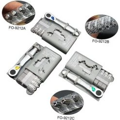 HAPPYSHOPPING 12-teiliges Mini-Ratschen-Schraubendreher-Set Ratschenschlüssel-Set,FO-9212A, Silber - FO-9212A, Silber -Schlüssel Shop 36691779 3