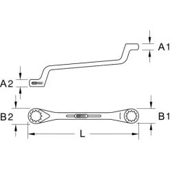 KSTOOLS KS TOOLS Doppel-Ringschlüssel, Gekröpft, 1/2x9/16" 7 KSTOOLS KS TOOLS Doppel-Ringschlüssel, Gekröpft, 1/2x9/16" -Schlüssel Shop 37323376 3