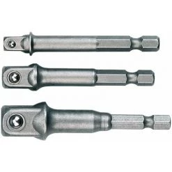 TOPEX 3 Tlg. Adapter Set Halter Für Akkuschrauber Stecknuss