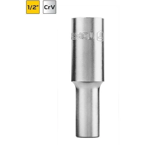 TOPEX 1/2" Stecknuss Lang CrV 10 Mm 4 TOPEX 1/2" Stecknuss Lang CrV 10 Mm – Bild 2