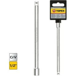 TOPEX Steckschlüssel Verlängerung 1/2 " 125 Mm