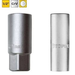 TOPEX 1/2" Zündkerzenschlüssel CrV 21 Mm