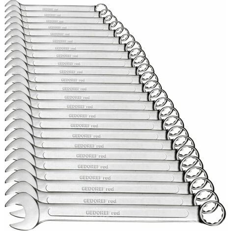 GEDORE Ringmaulschlüssel-Satz Metrisch 24-teilig 3 GEDORE Ringmaulschlüssel-Satz Metrisch 24-teilig