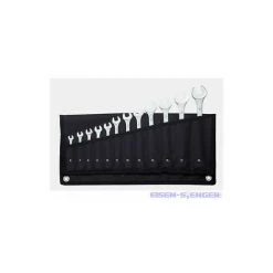 PROXXON 23825 SlimLine Ring- Maulschlüsselsatz, 12-tlg. In Wickeltasche