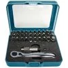 32-tlg. Bit-Set Mit Ratsche Silbern Makita -Schlüssel Shop 40453784 1