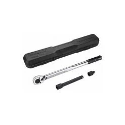 TACKLIFE Professional 1/2" (42-210 NM) Drehmomentschlüssel, 24T Kalibrierverlängerungsstange, 3/8" Reduzierstück, HTW2B Reparaturzertifizierungsbox