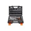 TACKLIFE 1/2" & 1/4" Wende-Steckschlüsselsatz Drehgriff, Verlängerungsstange, Fahrerkoffer, SWS5A Kfz-Elektrowerkzeug-Kit -Schlüssel Shop 40459741 1