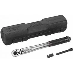 TACKLIFE 1/4" (5 ~ 25 Nm) 24T Ratschen-Drehmomentschlüssel Mit Klick Auf Kaliberscheibe, Hohe Präzision ± 4%, 7,5 Cm Verlängerung, 3/8" Fahrradadapter - HTW4B