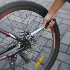 TACKLIFE 1/4" (5 ~ 25 Nm) 24T Ratschen-Drehmomentschlüssel Mit Klick Auf Kaliberscheibe, Hohe Präzision ± 4%, 7,5 Cm Verlängerung, 3/8" Fahrradadapter - HTW4B -Schlüssel Shop 40459742 4