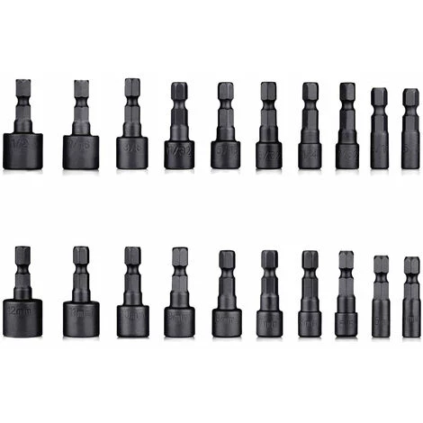 TACKLIFE Steckschlüssel- Und Steckschlüssel-Set Steckschlüssel-Bit-Sätze Mit Chrom-Vanadium-Stahl - PNDB1A 4 TACKLIFE Steckschlüssel- Und Steckschlüssel-Set Steckschlüssel-Bit-Sätze Mit Chrom-Vanadium-Stahl - PNDB1A – Bild 2