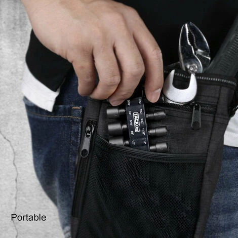 TACKLIFE Steckschlüssel- Und Steckschlüssel-Set Steckschlüssel-Bit-Sätze Mit Chrom-Vanadium-Stahl - PNDB1A 6 TACKLIFE Steckschlüssel- Und Steckschlüssel-Set Steckschlüssel-Bit-Sätze Mit Chrom-Vanadium-Stahl - PNDB1A – Bild 4