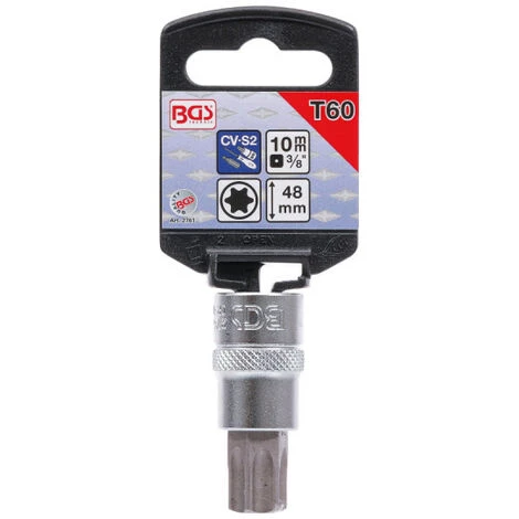 BGS TECHNIC Bit-Einsatz - 10 Mm - Torx T60 - 2761 4 BGS TECHNIC Bit-Einsatz - 10 Mm - Torx T60 - 2761 – Bild 2