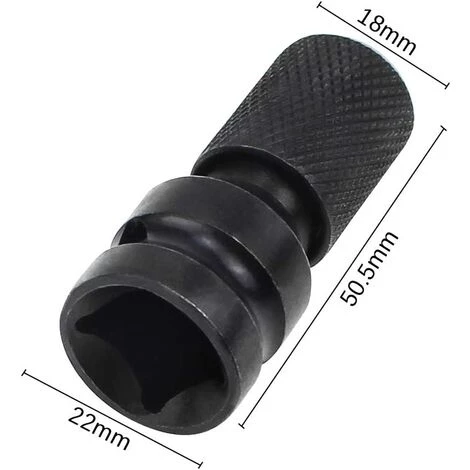 ABCRITAL 2 Stück Steckschlüssel-Adapter 1/2 "Quadrat Auf 1/4" Sechskantratsche Steckschlüssel Schnellspannfutter Konverter Für Schlagschrauber Und Schraubendreher Bithalter 4 ABCRITAL 2 Stück Steckschlüssel-Adapter 1/2 "Quadrat Auf 1/4" Sechskantratsche Steckschlüssel Schnellspannfutter Konverter Für Schlagschrauber Und Schraubendreher Bithalter – Bild 2
