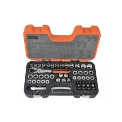 Bahco Durchsteckknarren-Satz Mit Sechskant Zu Vierkant Verbindungsteilen - 3-tlg.