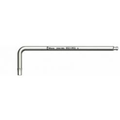 WERA Sechskant-Winkelschraubendreher Edelstahl Lang Kugelkopf 3,0 X 123 Mm