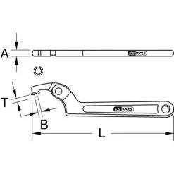 KSTOOLS KS TOOLS Gelenk-Hakenschlüssel Mit Zapfen, 19-50mm 11 KSTOOLS KS TOOLS Gelenk-Hakenschlüssel Mit Zapfen, 19-50mm -Schlüssel Shop 42414021 5