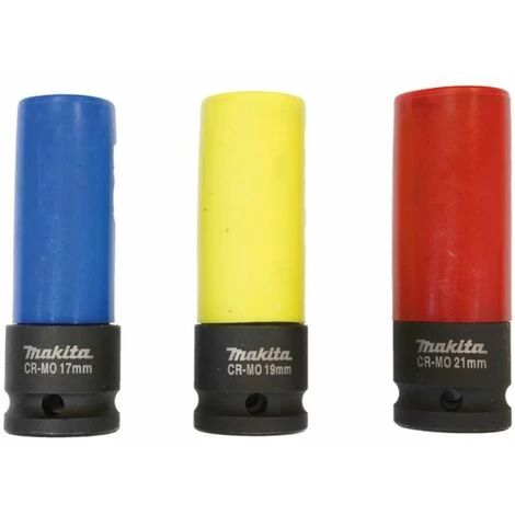 MAKITA Steckschlüssel-Set 3-teilig 1/2 | E-12354 3 MAKITA Steckschlüssel-Set 3-teilig 1/2 | E-12354