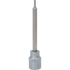 KSTOOLS® KS Tools 3/8" Bit-Stecknuss Torx Mit Stirnlochbohrung, Lang, TB8