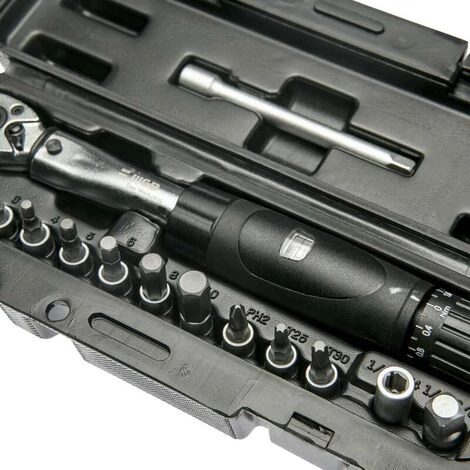 WGB Fahrrad-Drehmomentschlüssel - 2 - 24 Nm - 15 Teilig 4 WGB Fahrrad-Drehmomentschlüssel - 2 - 24 Nm - 15 Teilig – Bild 2