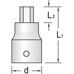 GEDORE Einsatz Innensechskant IN20-6, 6178490