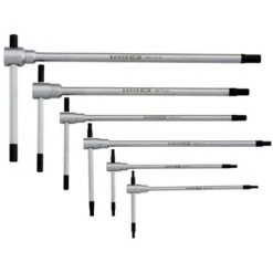 Bahco Innensechskantschlüssel Satz T-Griff 2,5 - 8 Mm Brünierte Spitzen, 6 Tlg.