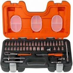 Bahco Steckschlüssel-Satz 1/4" 46-TLG - S460