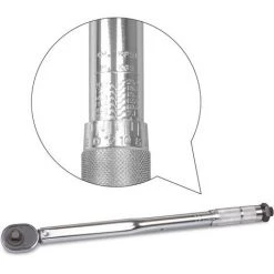 HANSE® HanSe Drehmomentschlüssel Set Im Koffer 1/2 Zoll 17mm 19mm 21mm Nüsse 5 Zoll Verlängerung -Schlüssel Shop 45559533 3