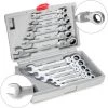 HANSE® HanSe Flexible Ratschen-Ringschlüssel Gabelschlüssel Schraubenschlüssel Ratschen Maulschlüssel 12-tlg Set Im Plastikkoffer -Schlüssel Shop 45559534 1