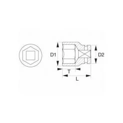 Bahco 3/8 Steckschlüssel-Einsatz, Sechskantprofil, 9 mm, Einzelhandelsverpackung 9 Bahco 3/8 Steckschlüssel-Einsatz, Sechskantprofil, 9 mm, Einzelhandelsverpackung -Schlüssel Shop 45784354 3