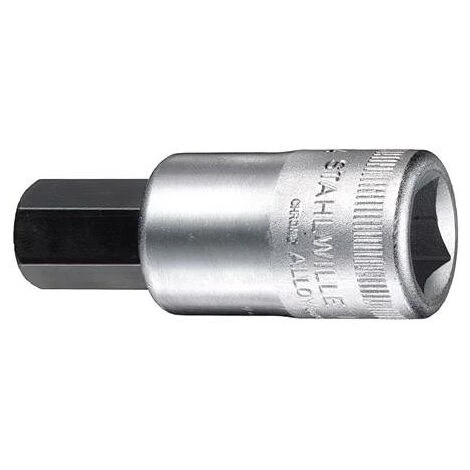 Stahlwille 54 6 03050006 Innen-Sechskant Steckschlüssel-Bit-Einsatz 6 Mm 1/2" (12.5 Mm) 3 Stahlwille 54 6 03050006 Innen-Sechskant Steckschlüssel-Bit-Einsatz 6 Mm 1/2" (12.5 Mm)