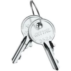 Rittal SZ 2532.000 Schaltschrankschlüssel Sicherheitsschließung Stahl 2 St.