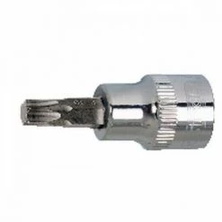 KSTOOLS® KS Tools 1/2" CHROME+ Bit-Stecknuss TX,T30, 918.1625