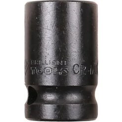 Brilliant Tools 1/2" Kraft-Stecknuss Sechskant 17 Mm, Kurz