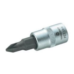 TOOLCRAFT KREUZSCHLITZ POZIDRIV STECKSCHLÜSSEL-BIT-EINSATZ PZ 1 1/4 (6.3 MM) PRODUKTABMESSUNG, LÄ