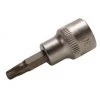 BGS TECHNIC PRO+ BGS 2574 | BIT-EINSATZ | 10 MM (3/8'') | T-PROFIL (FÜR TORX) MIT BOHRUNG T30