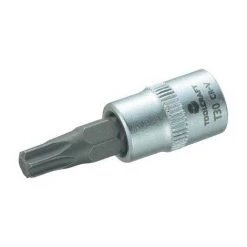 TOOLCRAFT T-PROFIL STECKSCHLÜSSEL-BIT-EINSATZ T 30 1/4 (6.3 MM) PRODUKTABMESSUNG, LÄNGE 37MM 8161