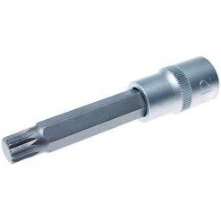 BGS TECHNIC PRO+ BGS 4363 | BIT-EINSATZ | LÄNGE 100 MM | 12,5 MM (1/2'') | INNENVIELZAHN (FÜR XZN) M12