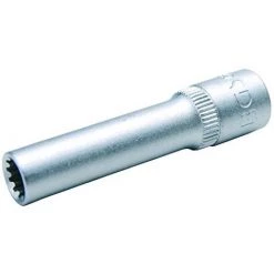 BGS TECHNIC BGS 10159 | STECKSCHLÜSSEL-EINSATZ GEAR LOCK, TIEF | 6,3 MM (1/4'') | SW 9 MM