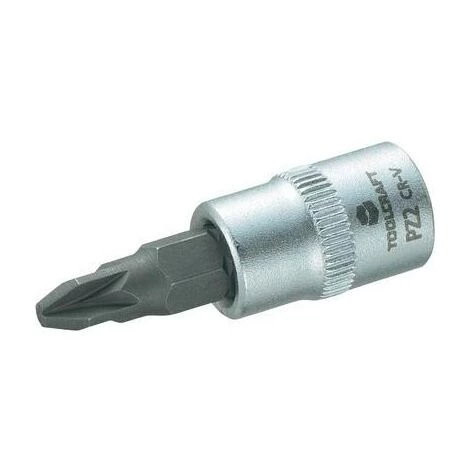 TOOLCRAFT KREUZSCHLITZ POZIDRIV STECKSCHLÜSSEL-BIT-EINSATZ PZ 2 1/4 (6.3 MM) 816057 3 TOOLCRAFT KREUZSCHLITZ POZIDRIV STECKSCHLÜSSEL-BIT-EINSATZ PZ 2 1/4 (6.3 MM) 816057