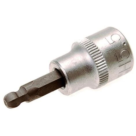 BGS TECHNIC BGS 5113 | BIT-EINSATZ | 10 MM (3/8'') | INNENSECHSKANT MIT KUGELKOPF 5,5 MM 3 BGS TECHNIC BGS 5113 | BIT-EINSATZ | 10 MM (3/8'') | INNENSECHSKANT MIT KUGELKOPF 5,5 MM