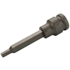 BGS TECHNIC BGS 4286 | KRAFT-BIT-EINSATZ | LÄNGE 100 MM | 12,5 MM (1/2'') | INNENSECHSKANT 6 MM