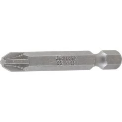 BGS TECHNIC BGS 4597 | BIT | LÄNGE 50 MM | ANTRIEB AUßENSECHSKANT 6,3 MM (1/4'') | KREUZSCHLITZ PZ3