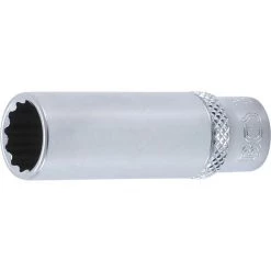 BGS TECHNIC BGS 10711 | STECKSCHLÜSSEL-EINSATZ ZWÖLFKANT, TIEF | 6,3 MM (1/4'') | SW 11 MM | CV-STAHL | STECKNUSS | NUSS