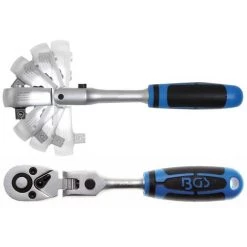 BGS TECHNIC BGS 285 | GELENKKNARRE, ARRETIERBAR | 6,3 MM (1/4'')