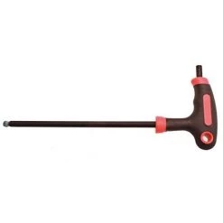 KRAFTMANN BGS DO IT YOURSELF 7882-7 | SCHRAUBENDREHER MIT T-GRIFF UND SEITLICHER KLINGE | INNENSECHSKANT/INNENSECHSKANT MIT KUGELKOPF 7 MM